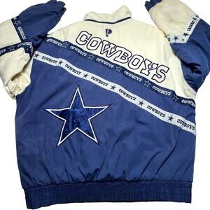 Dallas Cowboys Spellout Vintage 90’s Pro Player Jacket Men's Size Large NFL